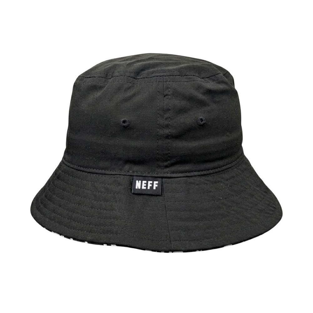Neff Disney Bucket Hat Mens Black Streetwear Skater Sun Cap Polyester OSFM